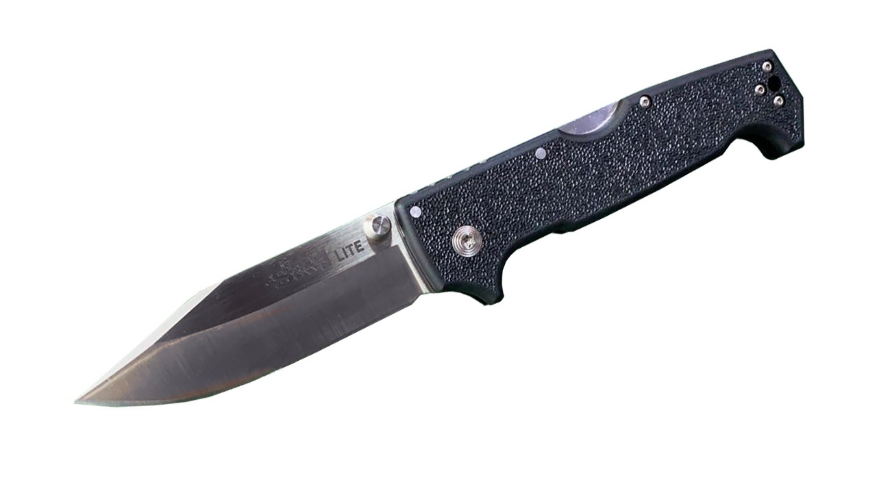 Нож Cold Steel SR-1 Lite складной сталь 10,2см 8Cr13MOV рукоть черная G-10 - фото 1