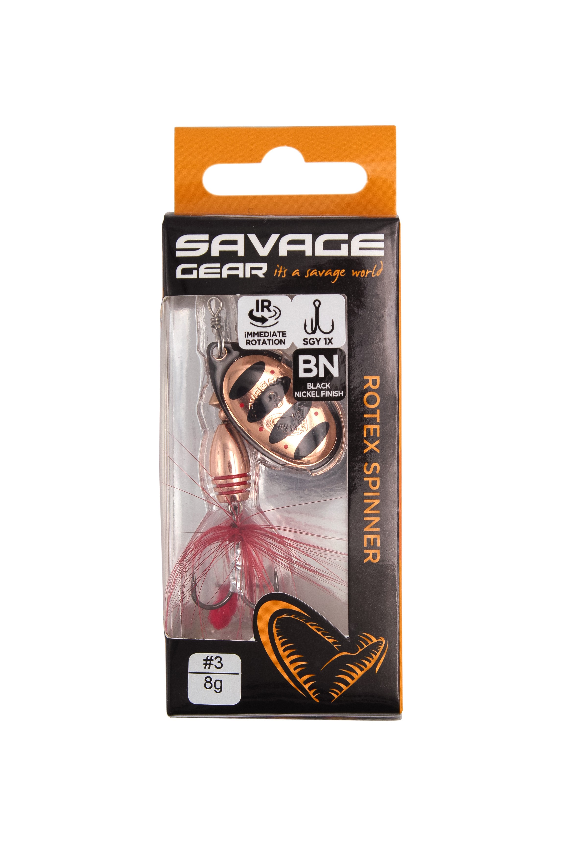 Блесна Savage Gear Rotex Spinner №3 8гр 02-Copper - фото 1