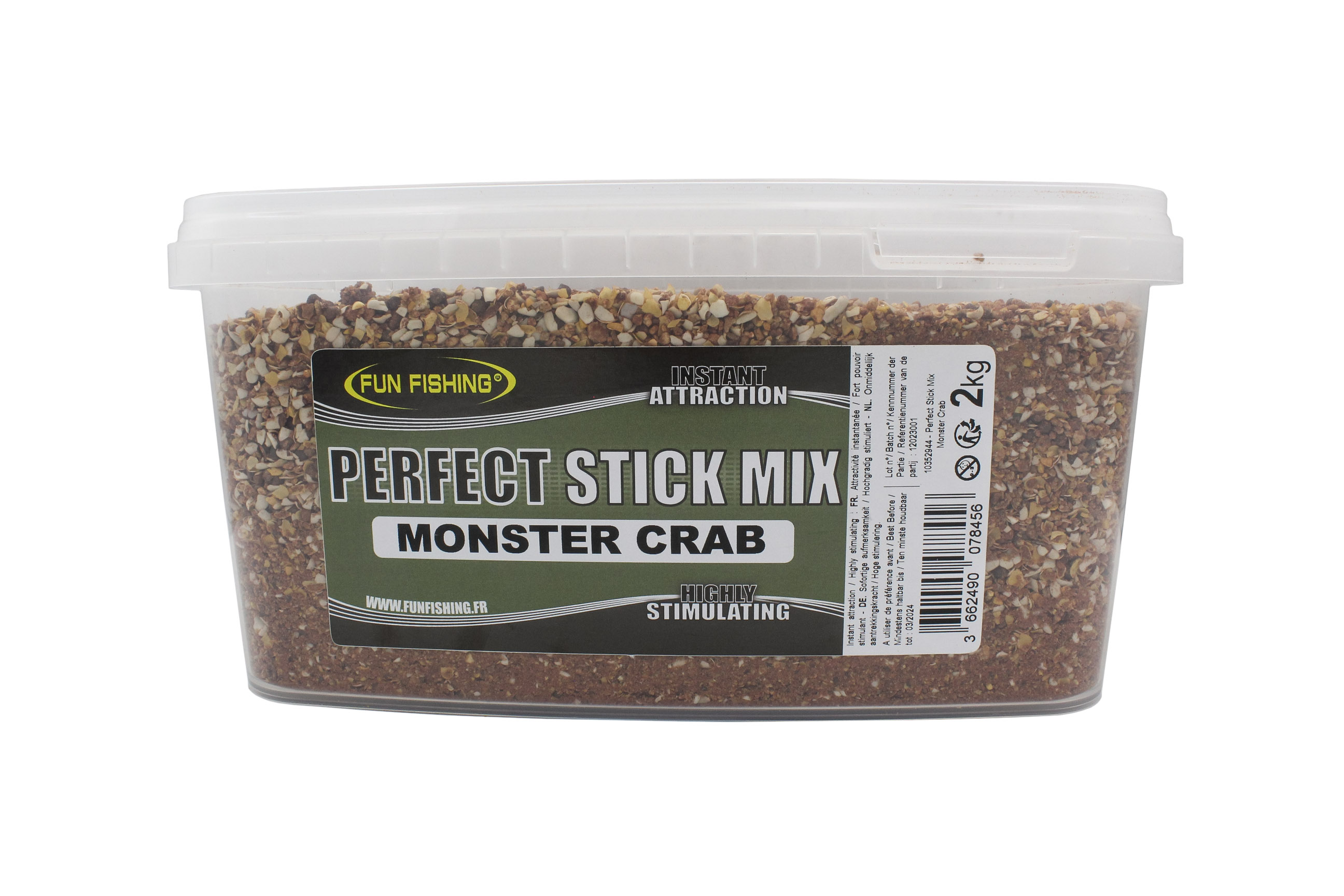 Прикормка Fun Fishing Perfect Stick Mix Monster Crab 2кг - фото 1
