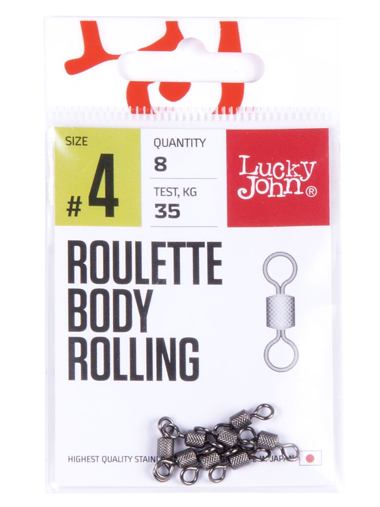 Вертлюг Lucky John Roulette body rolling 004 - фото 1