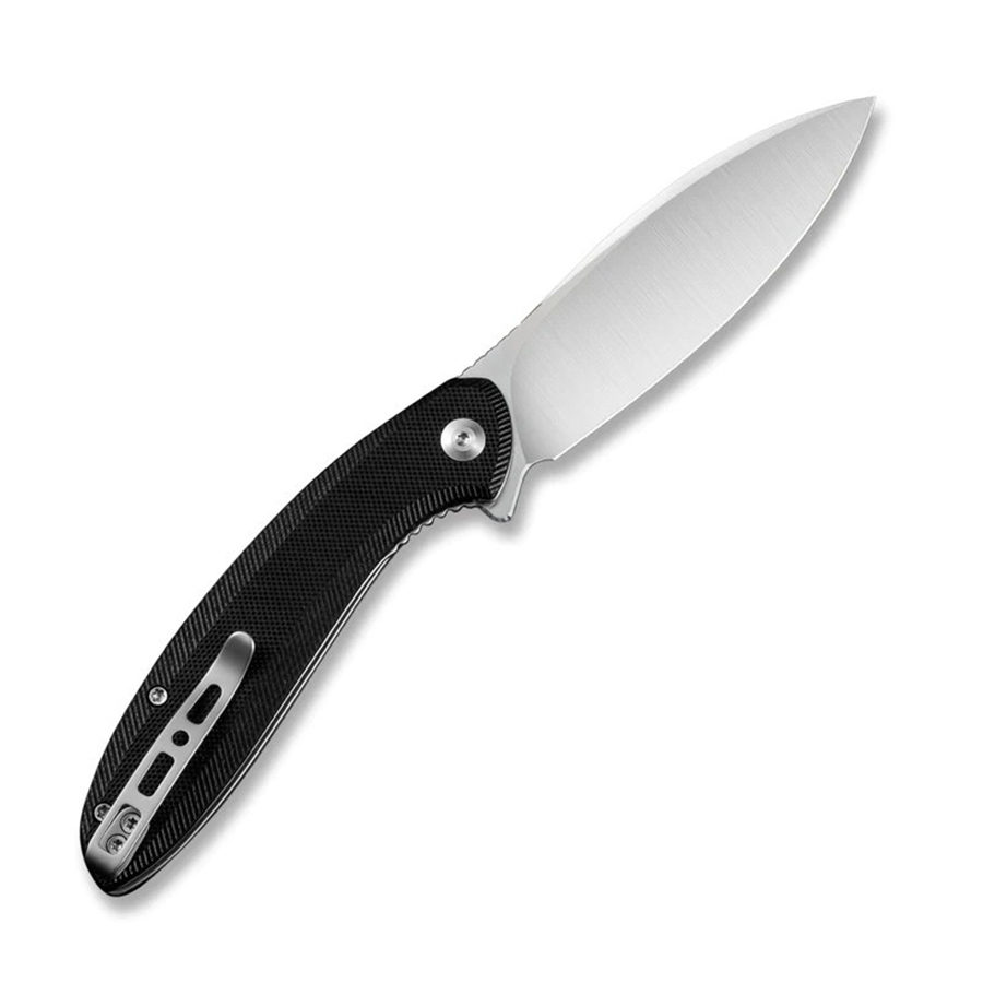 Нож Sencut San Angelo Flipper Knife Black G10 Handle (3.48&quot; Satin 9Cr18MoV Blad) - фото 1