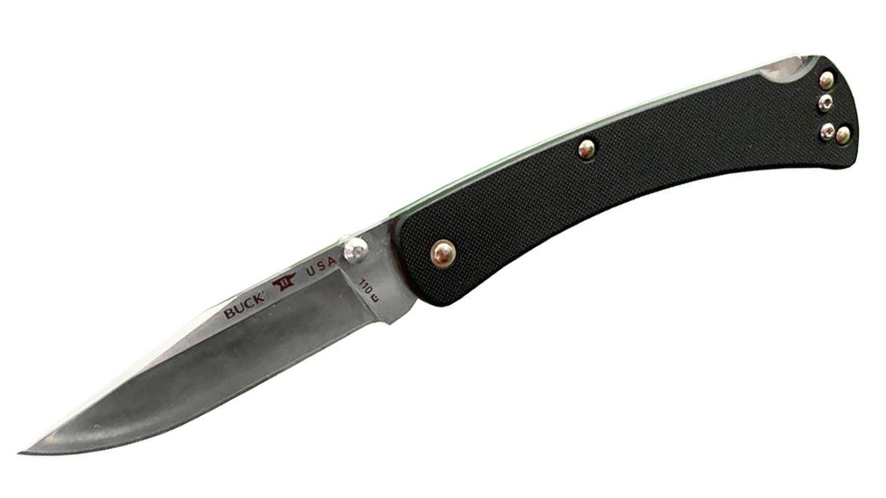 Нож Buck 110 Slim Knife Pro складной сталь S30V рукоять G-10