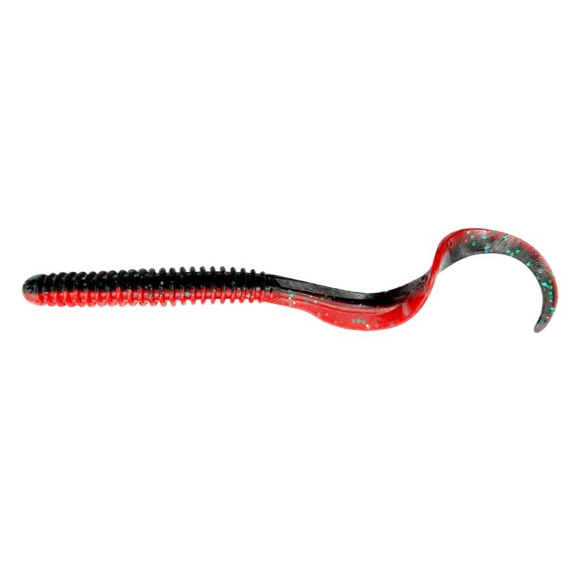 Приманка Savage Gear Rib Worm 10.5см 5гр Red N Black уп.8шт - фото 1
