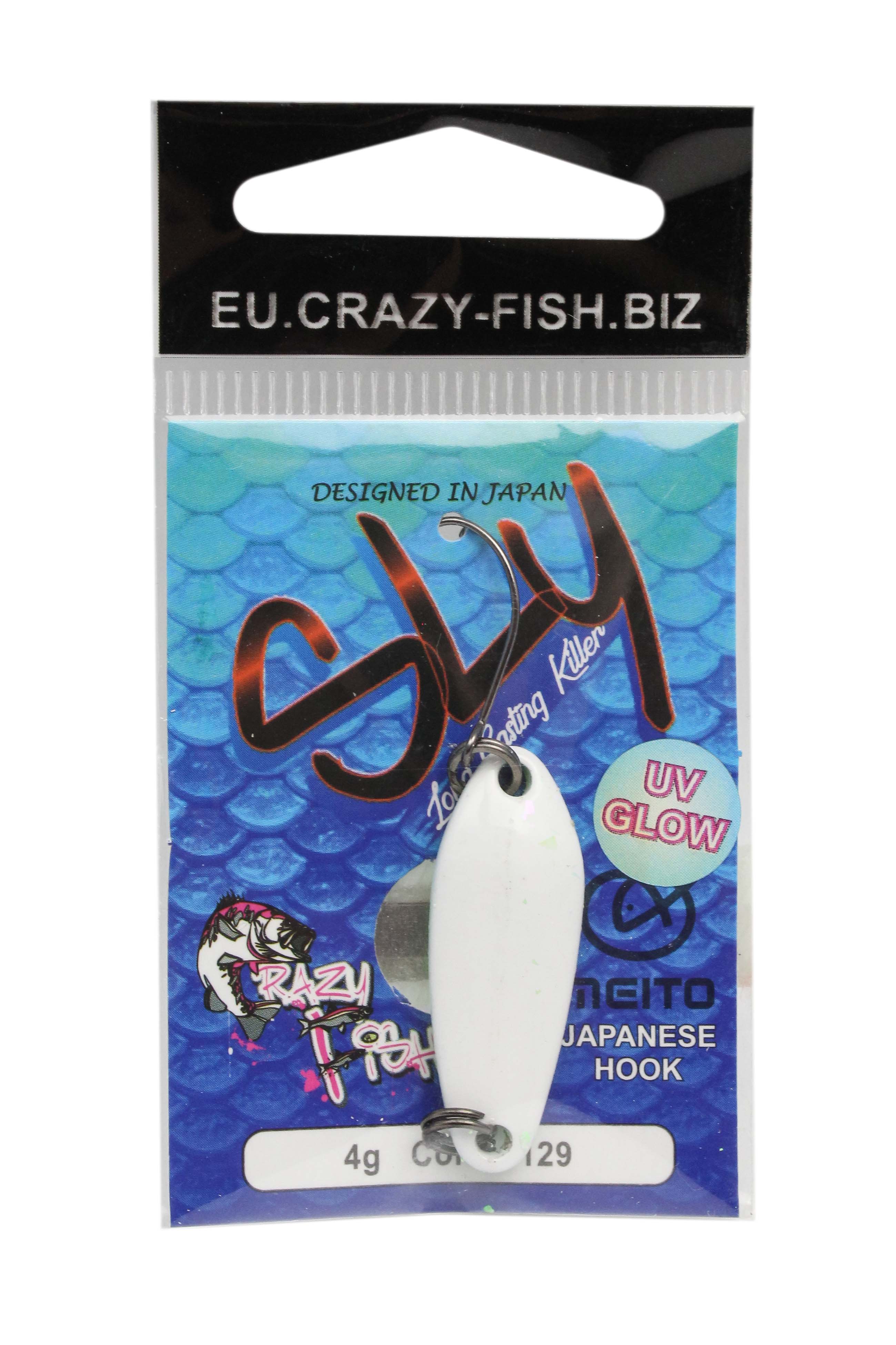 Блесна Crazy Fish Sly №129 4гр - фото 1
