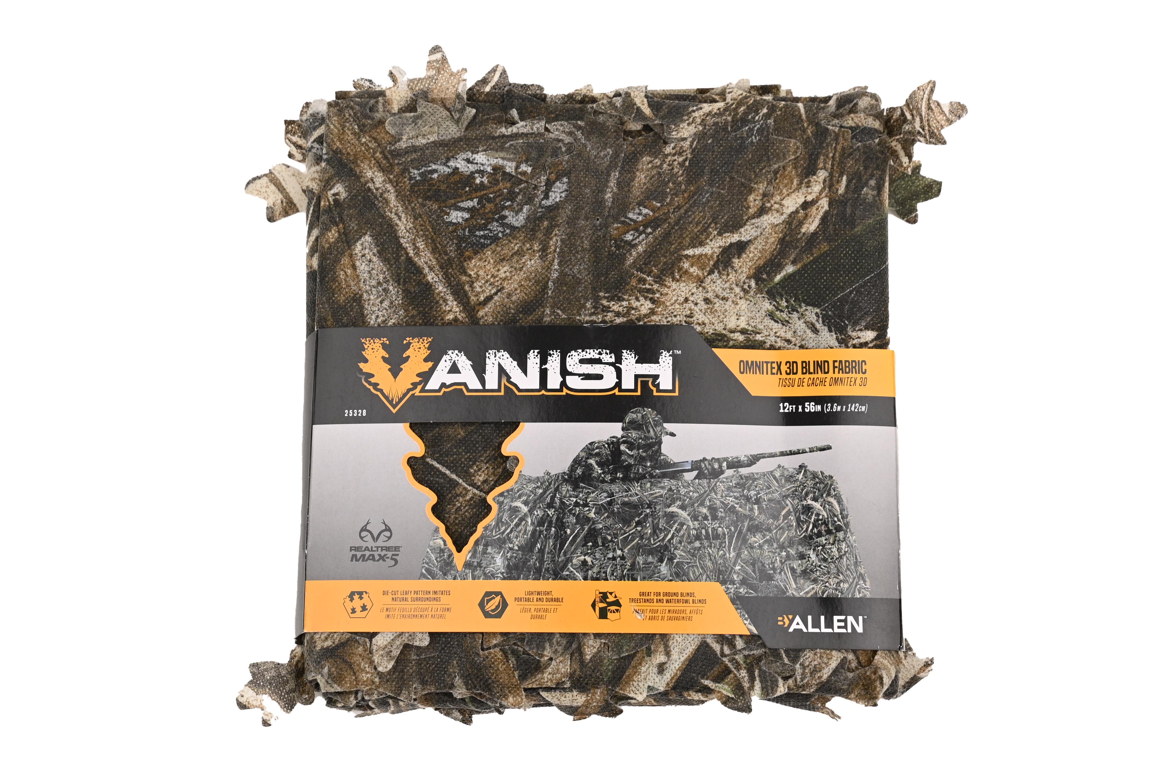 Лента маскировочная Allen 3D Leafy omnitex 3,6м realtree max 5