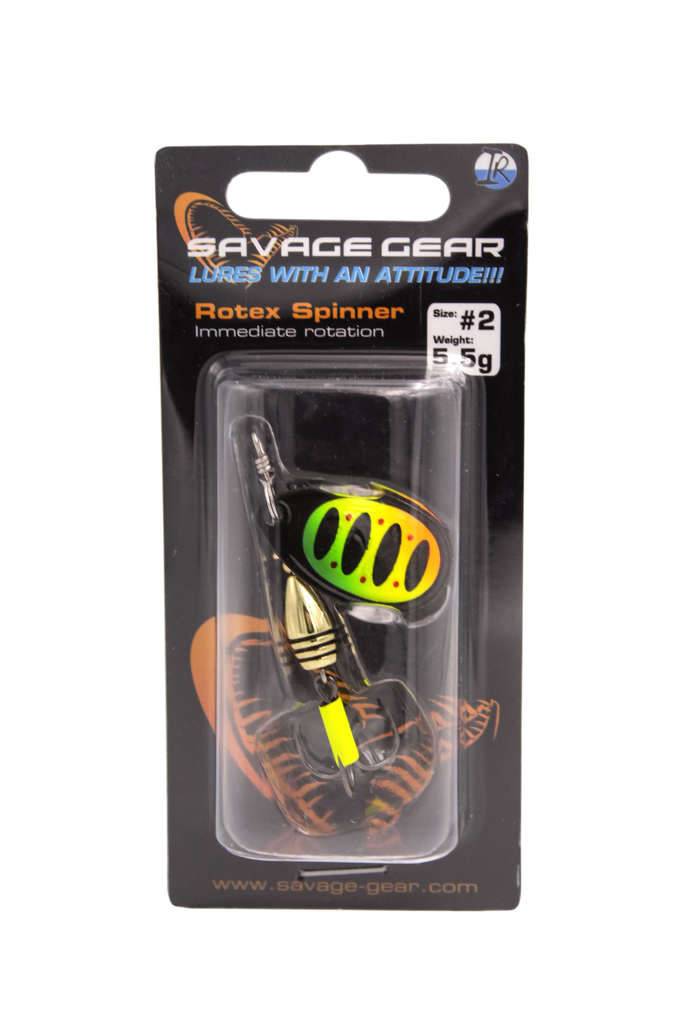 Блесна Savage Gear Rotex Spinner №2 5.5g 05-firetiger