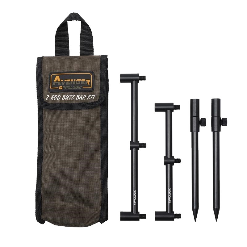 Подставка Prologic Avenger buzz bar kit carrycase 2 rod 20-34см