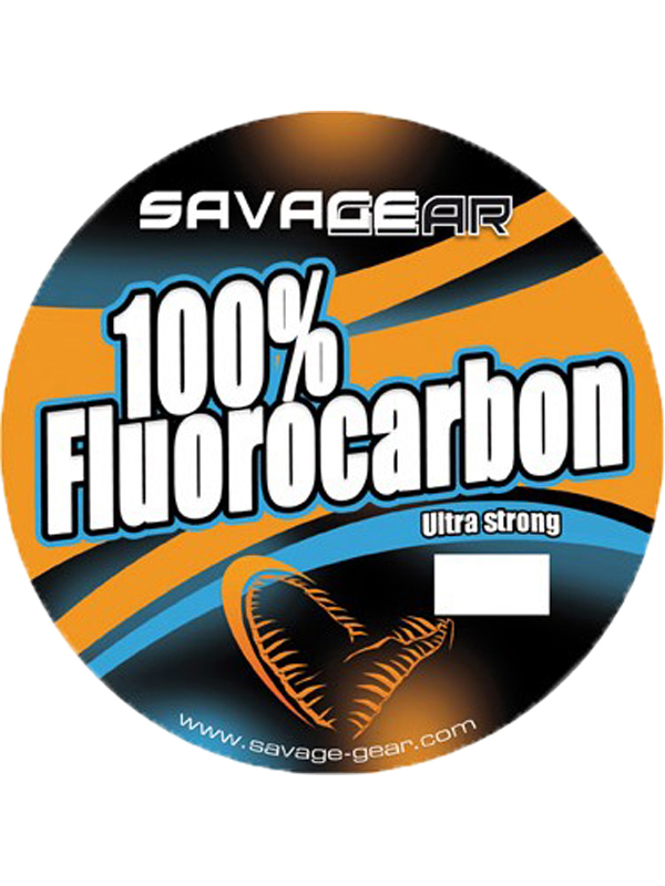 Леска Savage Gear 100% Fluoro Carbon 0.49мм 35м 30lbs 13.6кг - фото 1