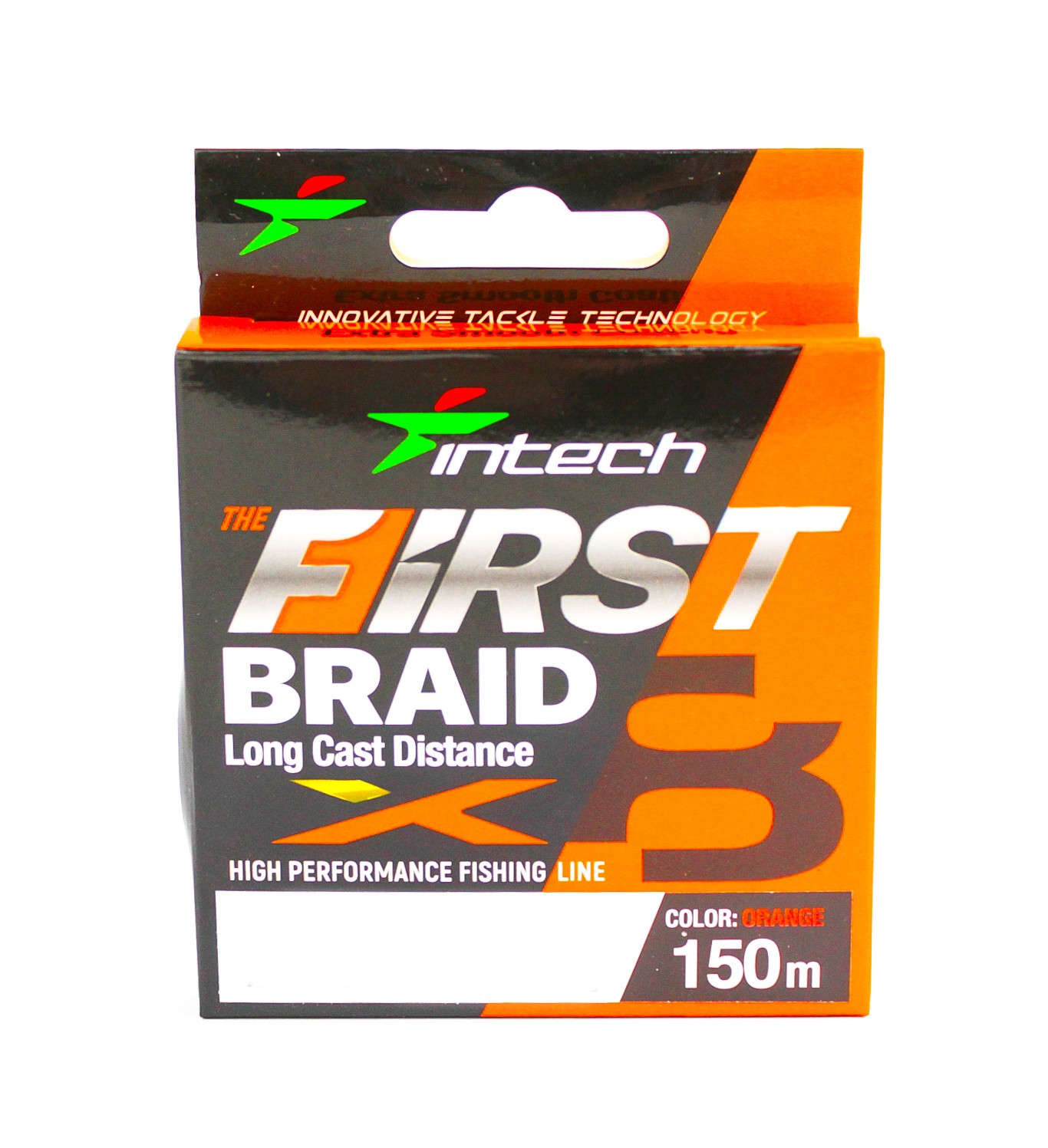 Шнур Intech First Braid X8 150м 1,0/0,165мм orange