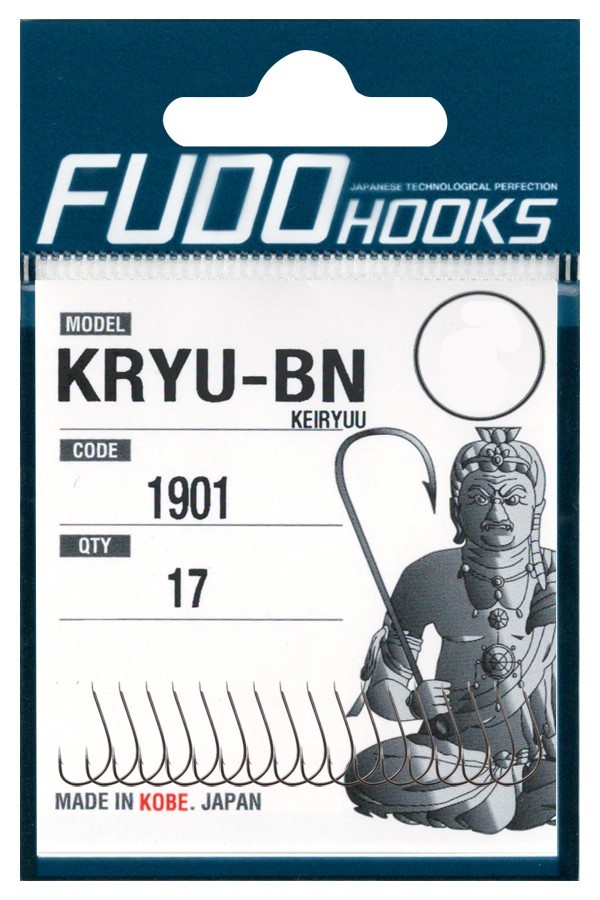 Крючки Fudo Keiryuu KRYU-BN 1901 BN №2 