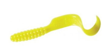 Приманка Mister Twister твистер Twist 5см 2 yellow 10шт - фото 1