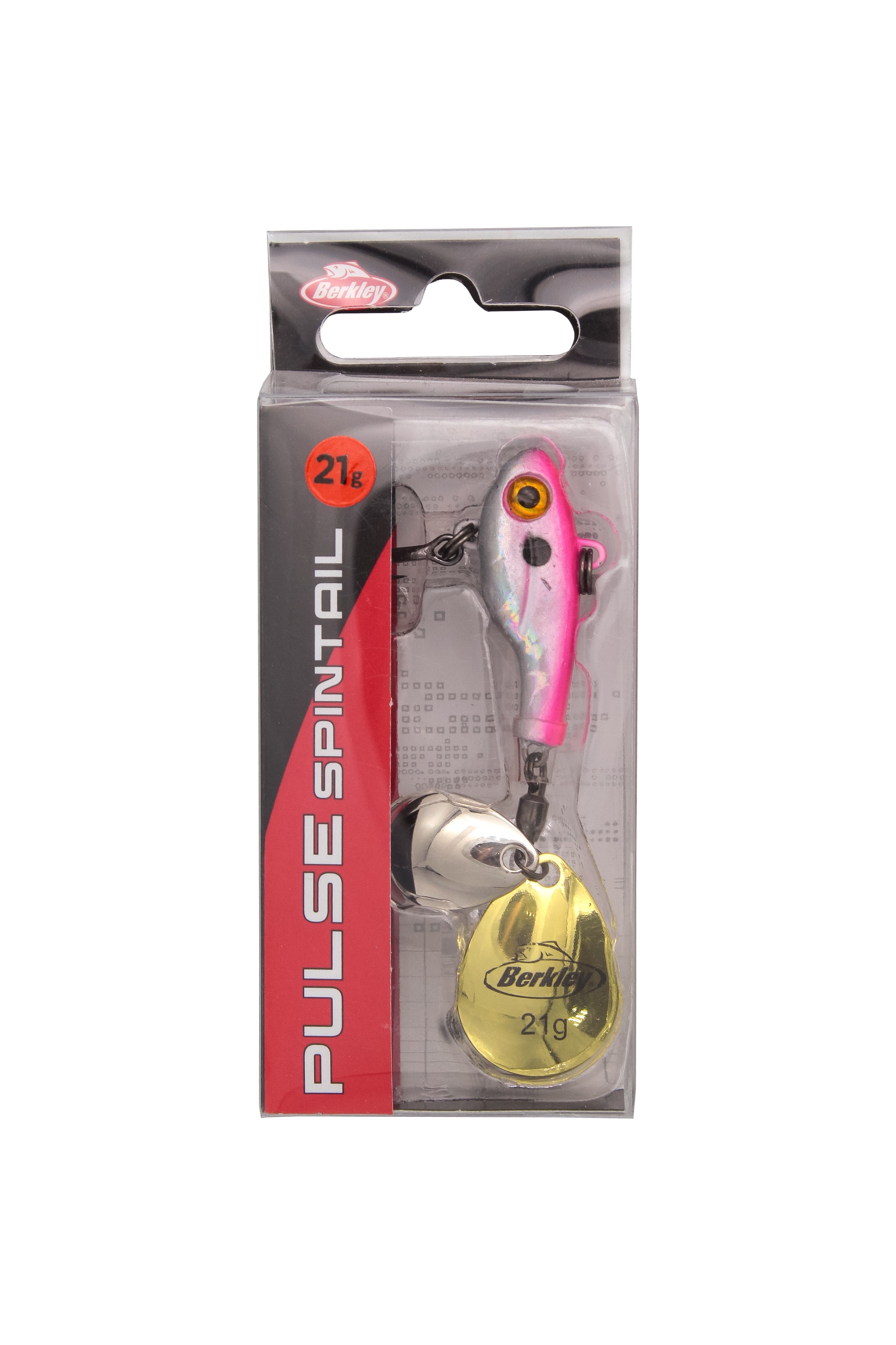 Тейл-спиннер Berkley Pulse Spintail 7,5см 21гр Pearl Pink - фото 1