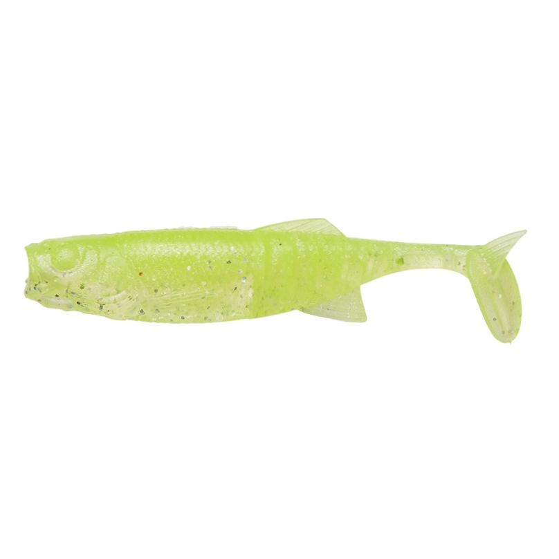 Приманка Savage Gear Ned Minnow 7,5см 4,5гр Floating Clear Chartreuse уп.5шт - фото 1