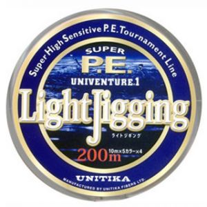 Шнур Unitika Univenture light jigging PE 200м 0,24мм 12кг - фото 1