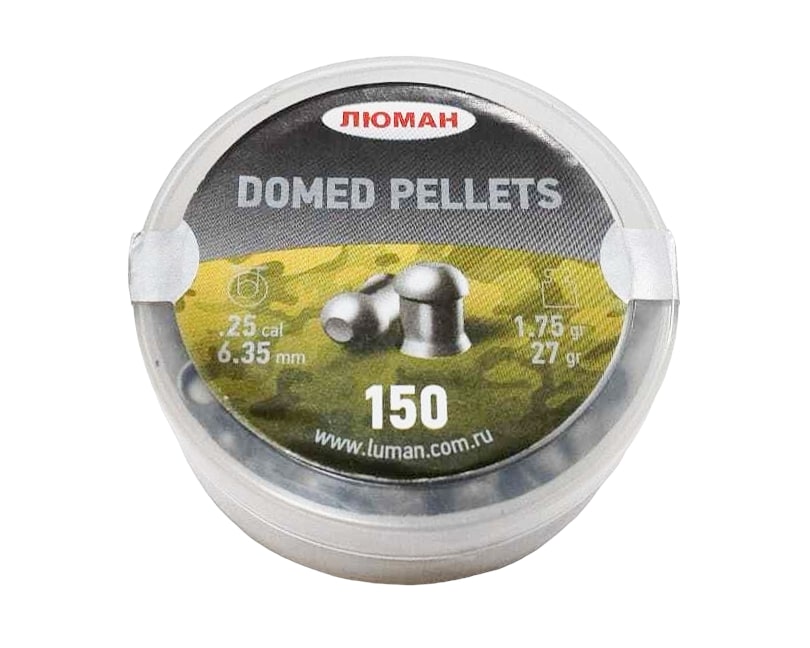 Пульки Люман Domed pellets 6,35мм 1,75гр 150шт