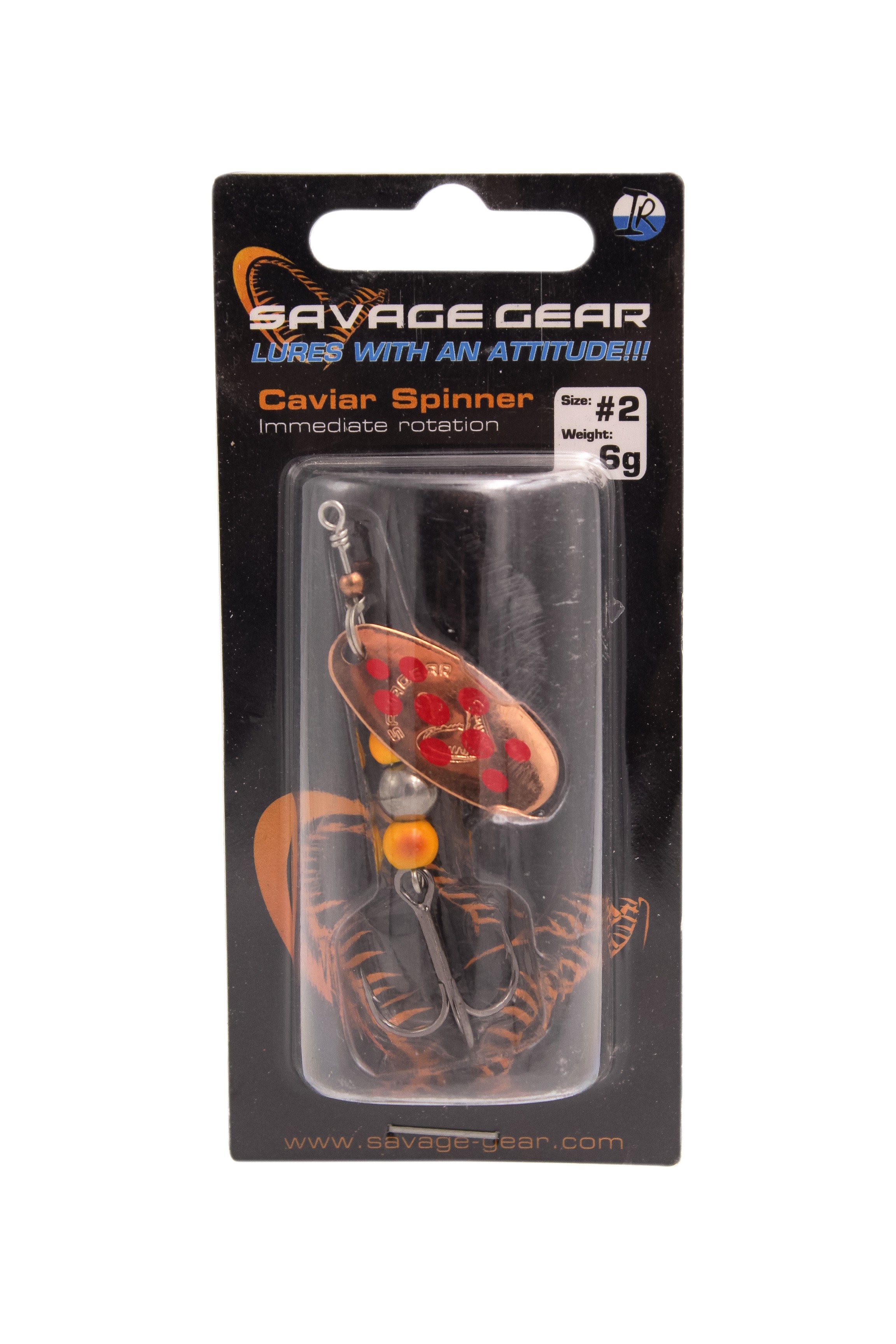 Блесна Savage Gear Caviar Spinner №2 6g 02-copper - фото 1
