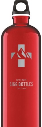 Бутылка SIGG Mountain Red для воды аллюминий 1,0л - фото 1