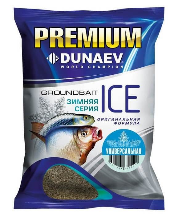 Прикормка Dunaev ICE-Premium 0.9кг универсальная
