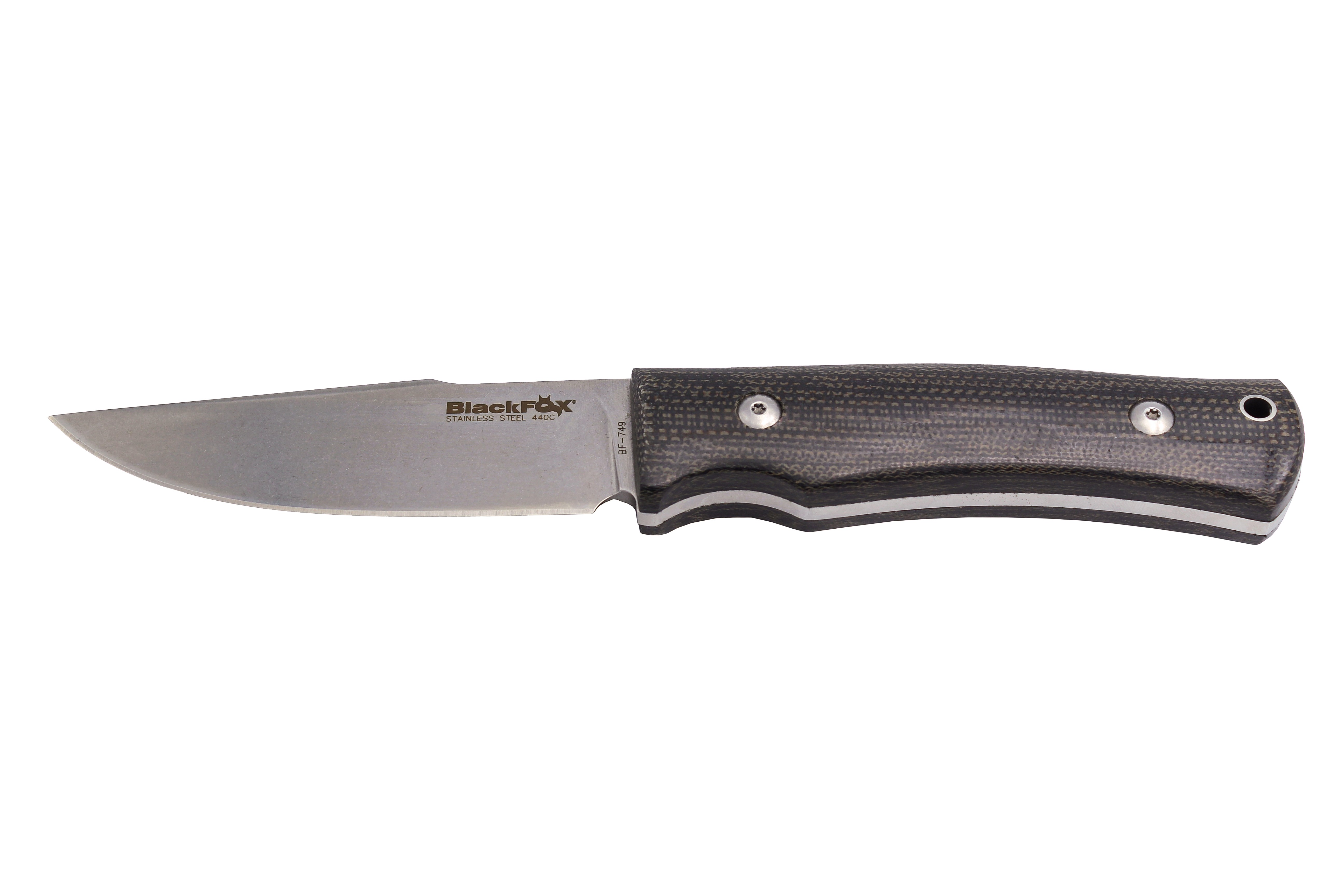 Нож Fox Knives Explorator фиксированный клинок 440C кайдекс рукоять микарта - фото 1
