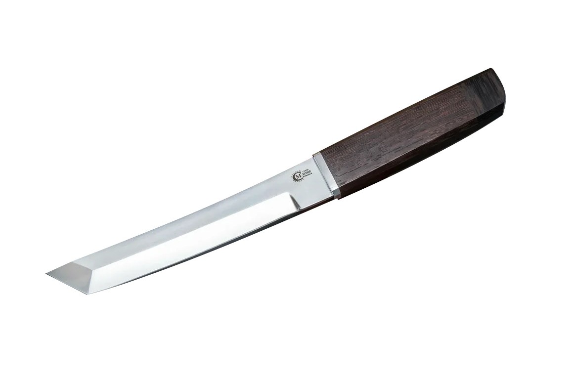 Нож ИП Семин Танто ст Х12МФ венге чехол - фото 1