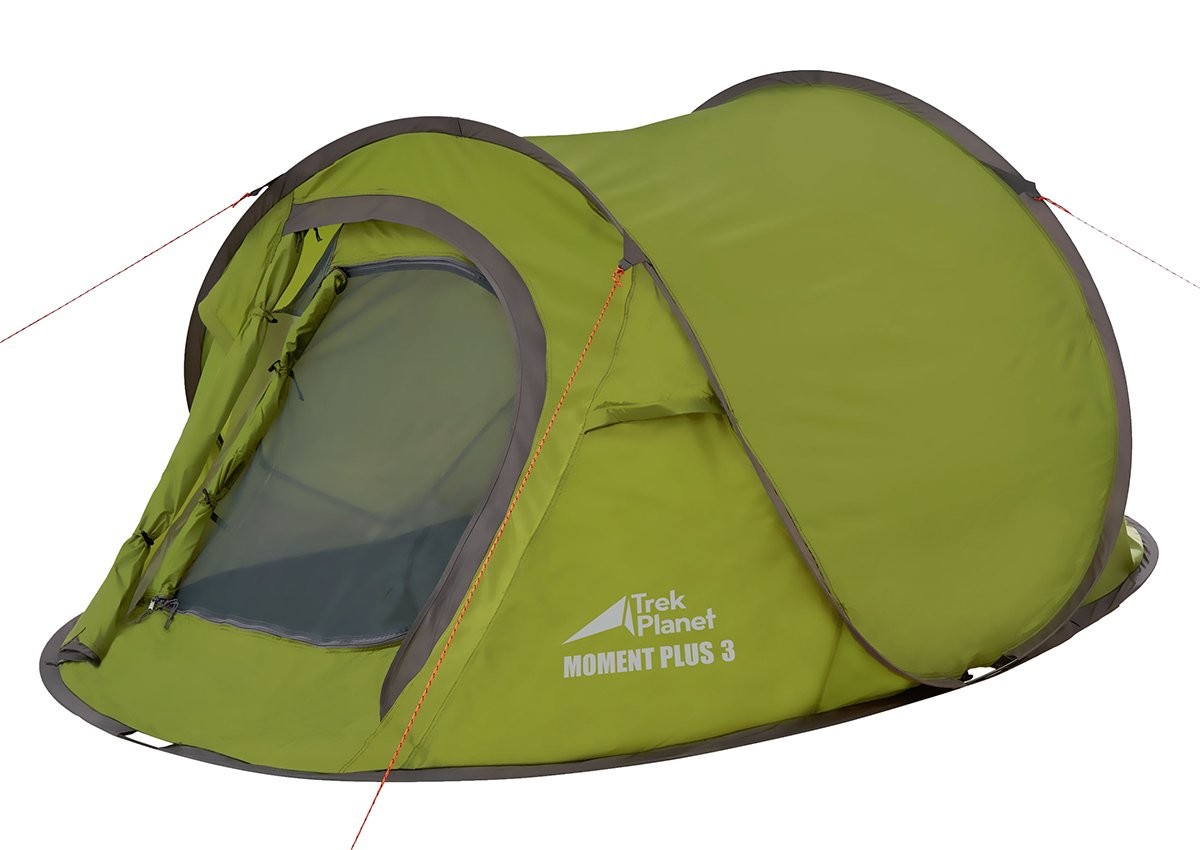 Палатка Jungle Camp Moment Plus 3 зеленый