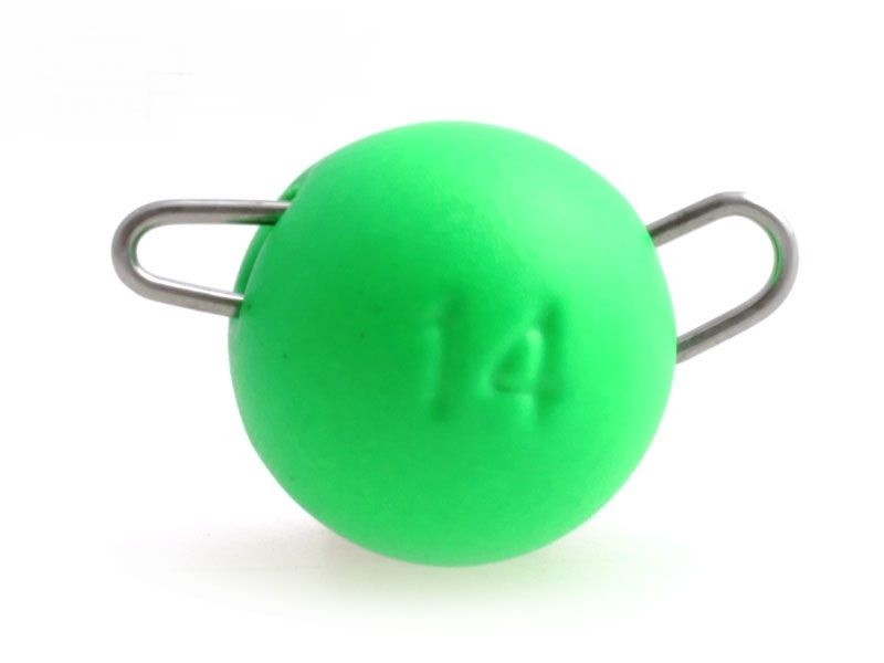 Груз Camo Tungsten Flexible Head чебурашка - Lime Chart 12гр 2 шт - фото 1