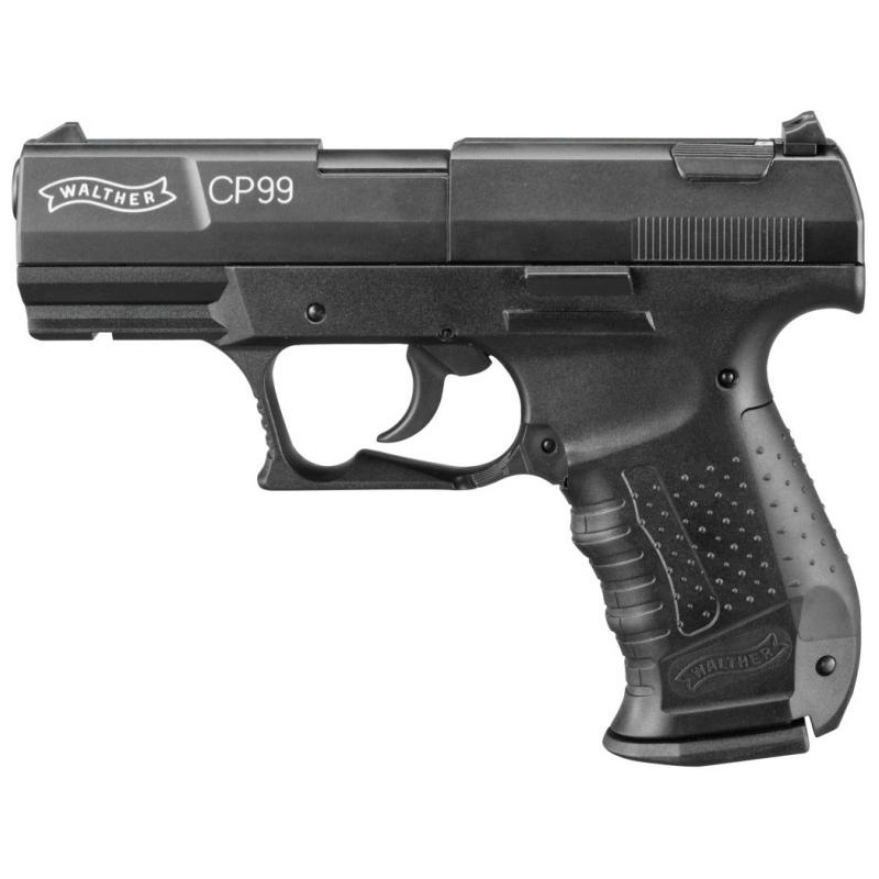 Пистолет Umarex Walther CP 99 черный металл - фото 1