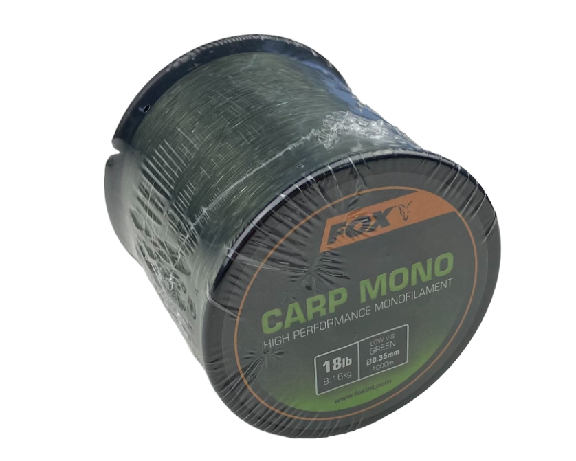 Леска Fox Carp Mono 18lb 0.35мм 1000м - фото 1