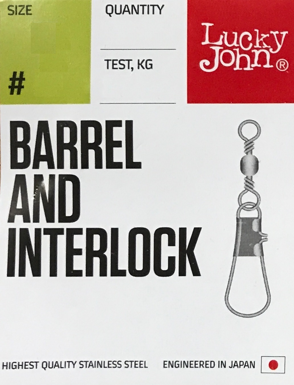 Вертлюг Lucky John Barrel and Interlock 007 - фото 1