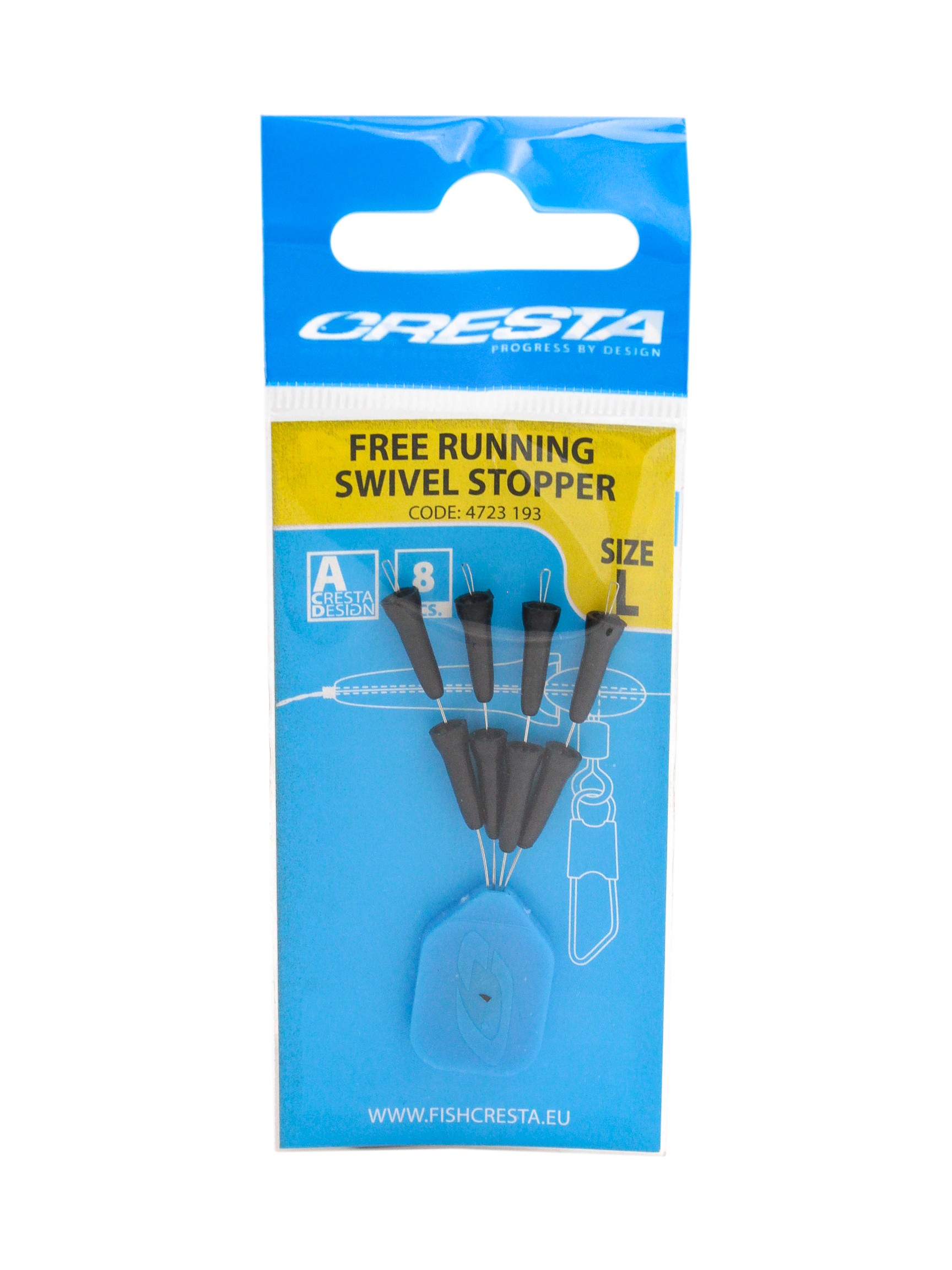 Стопор Cresta free running swivel stoppers large - фото 1