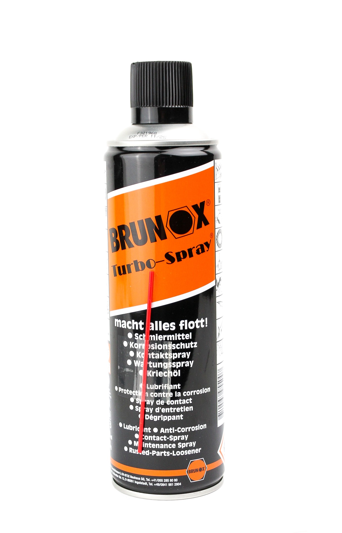 Масло оружейное Brunox Turbo spray 500мл - фото 1