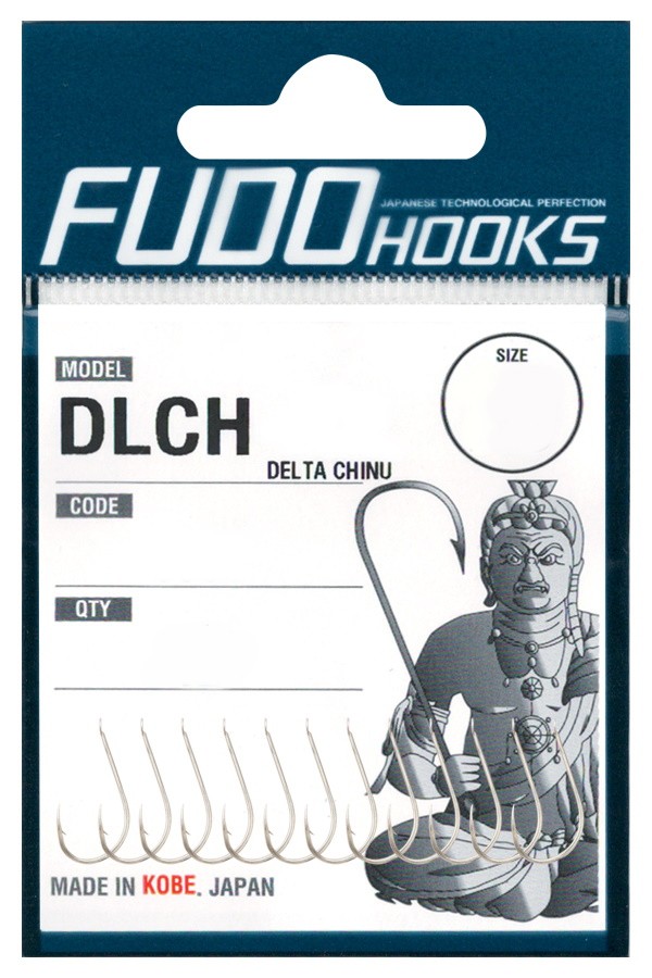 Крючки Fudo Delta Chinu DLCH-BN 0001 BN №2  - фото 1