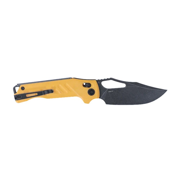 Нож SRM 238X-GY сталь D2 рукоять Yellow G10 - фото 1