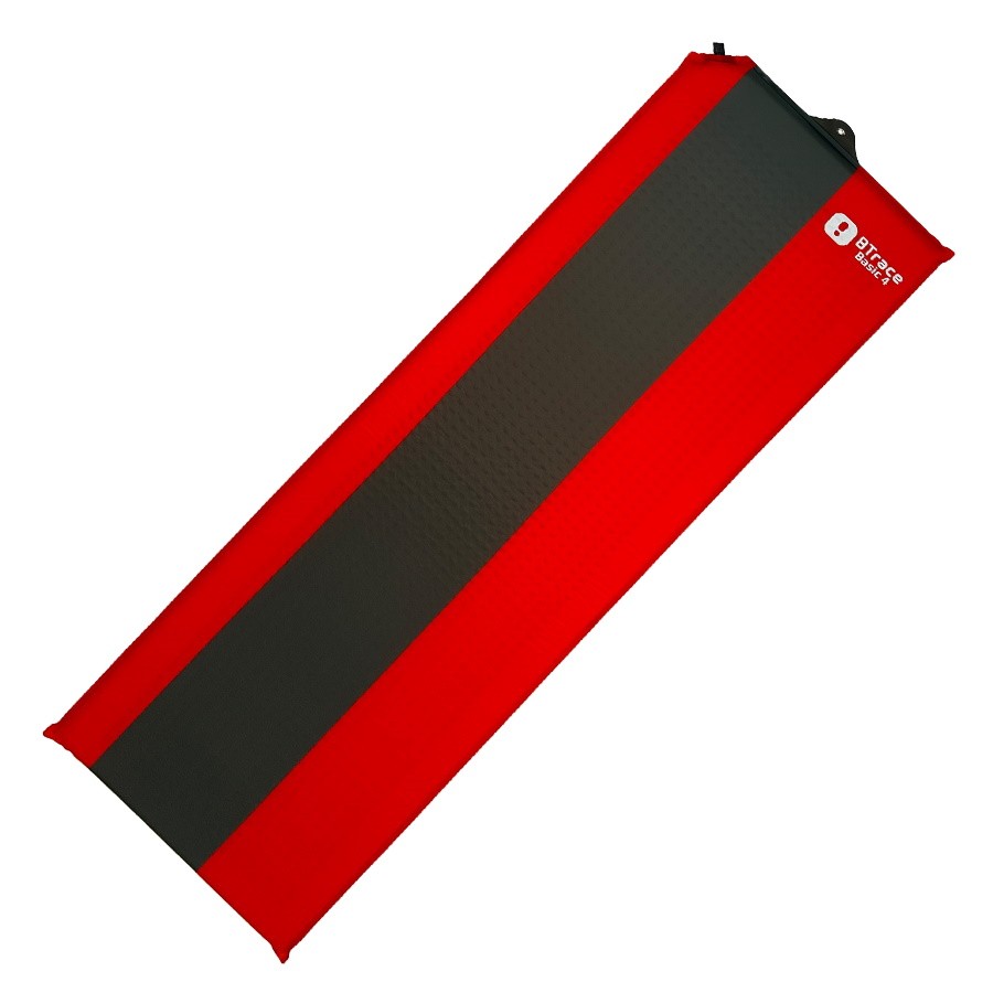 Ковер BTrace Basic 4,183*51*3,8см красный/серый
