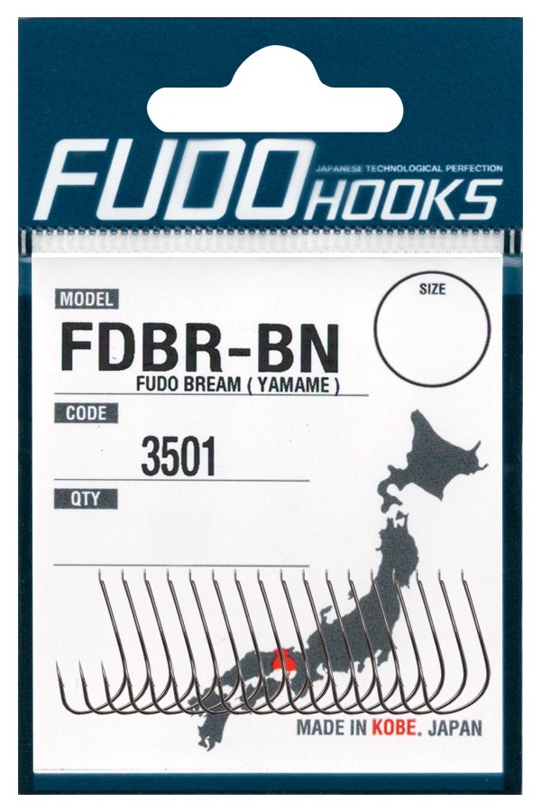 Крючки Fudo Bream Yamame FDBR-BN3501 BN №8  - фото 1