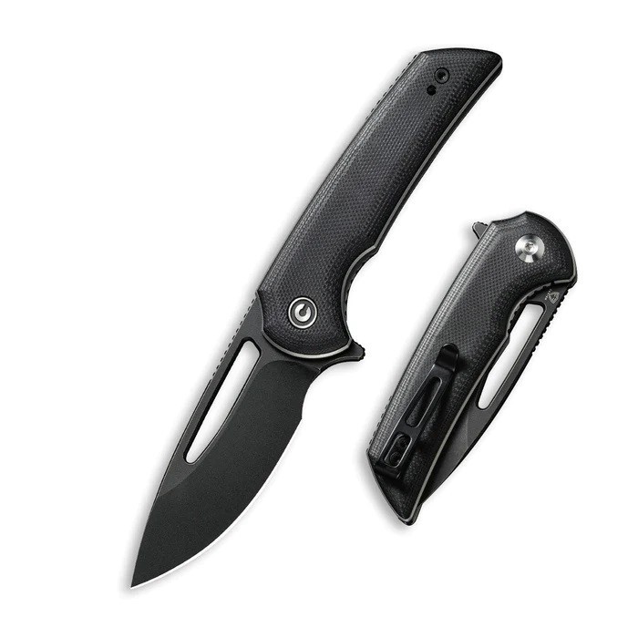 Нож Civivi Odium Flipper Knife G10 Handle (2.65&quot; D2 Blade) black  - фото 1