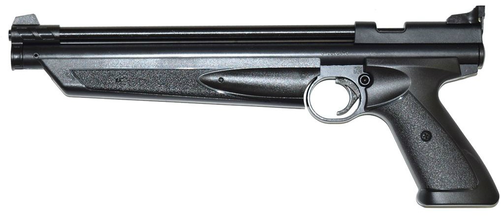 Пистолет Crosman P1377 American Classic brown 4,5 мм - фото 1