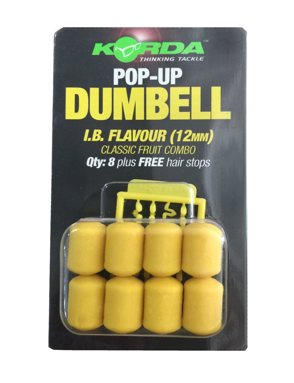 Приманка Korda Dumbell lIB pop-up 12мм - фото 1