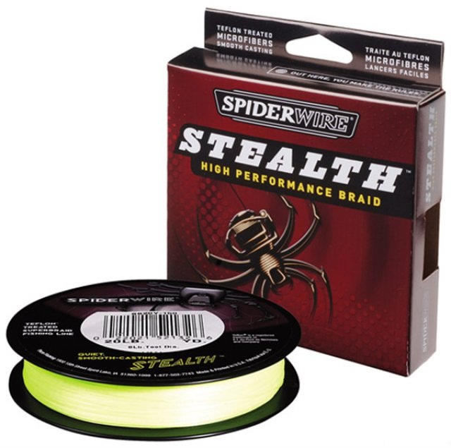 Шнур Spiderwire Stealth 137m Yellow 0.35 - фото 1