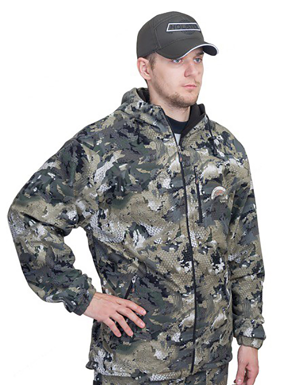 Куртка Хольстер Скаут утепленный соты серые  - фото 1