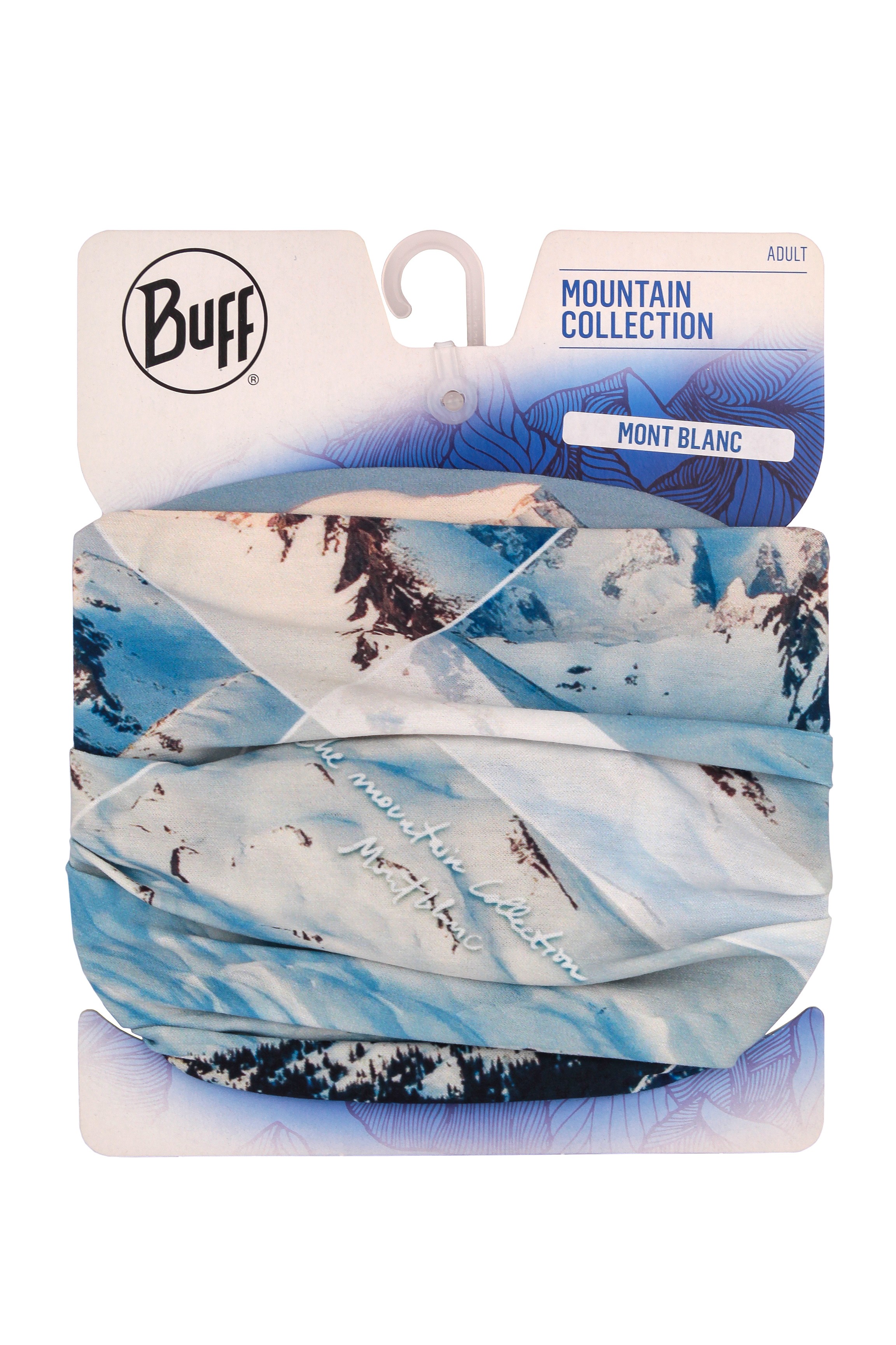 Бандана Buff Mountain collection original M-Blank blue - фото 1