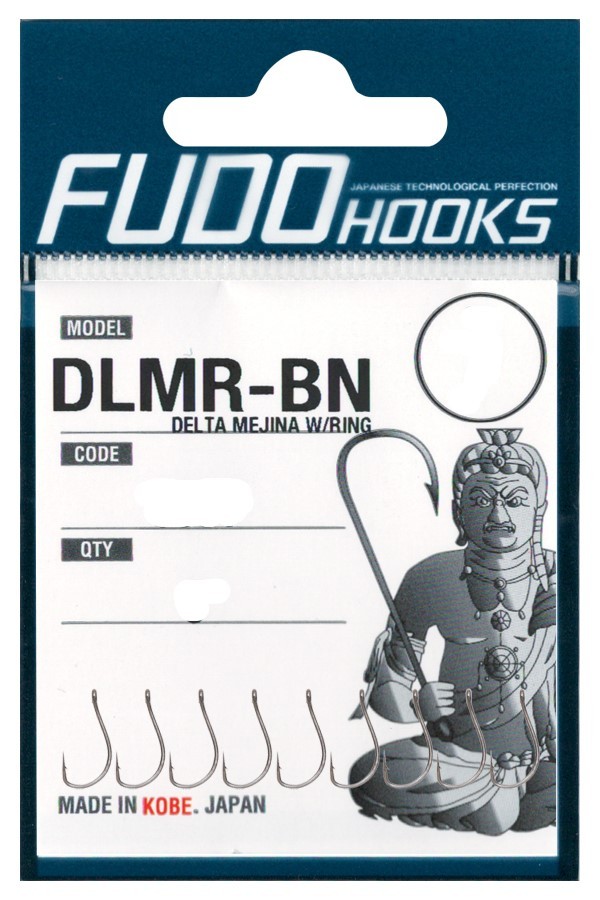 Крючки Fudo Delta Mejina W/ring DLMR-BN0301 BN №9 
