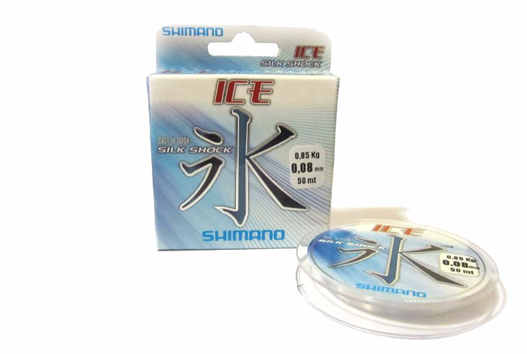 Леска Shimano Ice Silk Shock 50м 0,08мм - фото 1