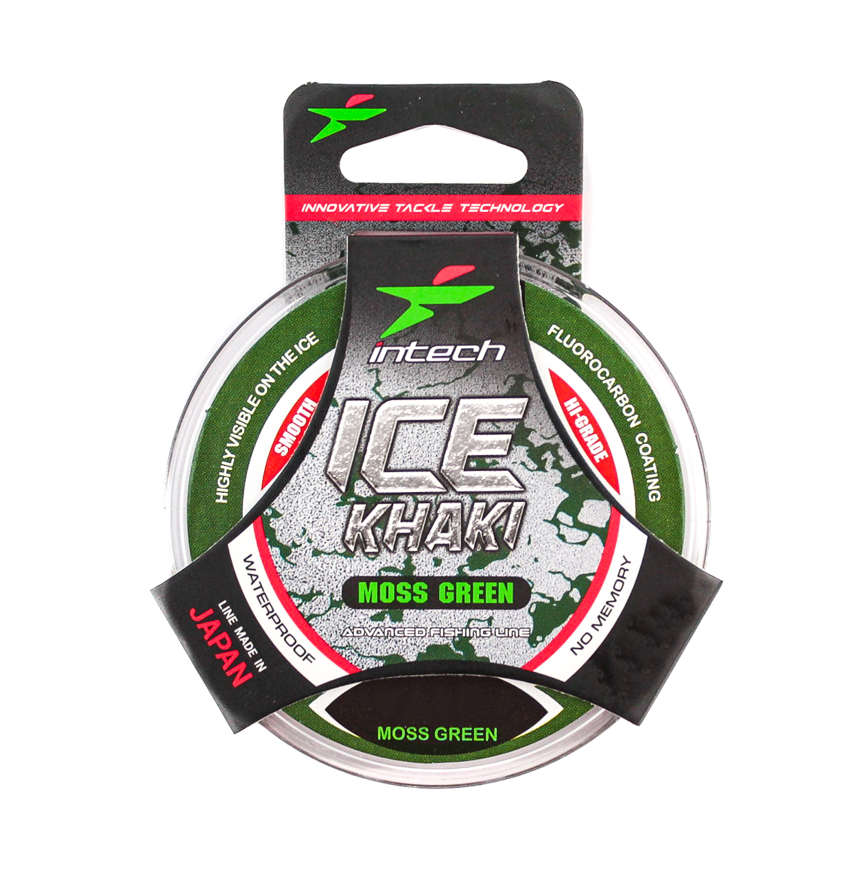 Леска Intech Ice Khaki moss green 30м 0.223мм 4.3kg - фото 1