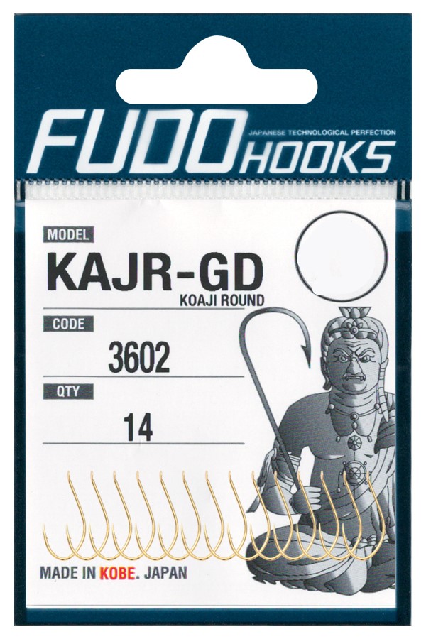 Крючки Fudo Koaji Round KAJR-GD 3602 GD №16  - фото 1