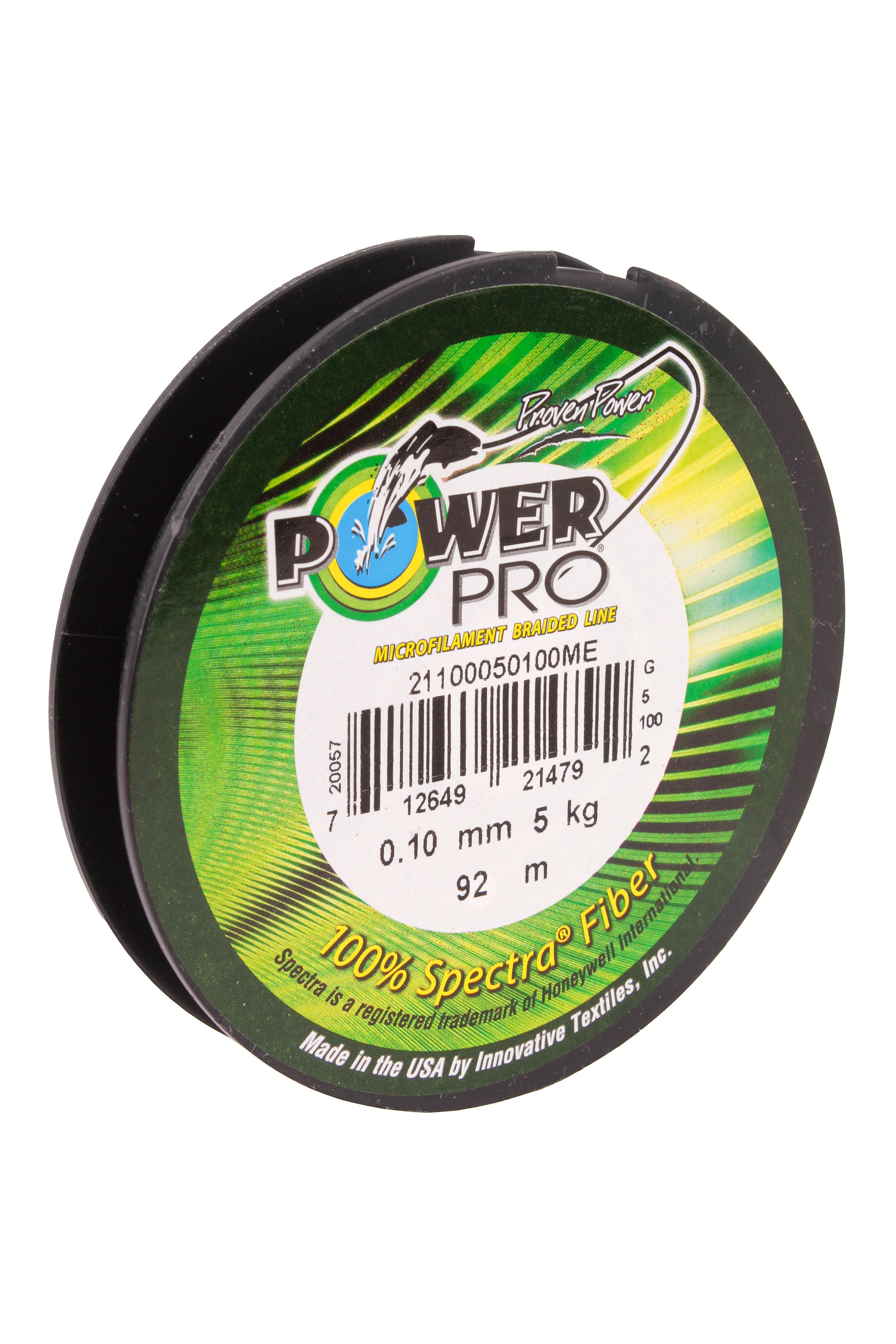 Шнур Power Pro 92м 0,10мм moss green