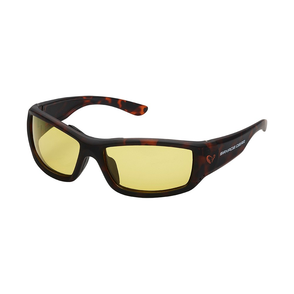Очки Savage Gear 2 polarized sunglasses yellow floating - фото 1