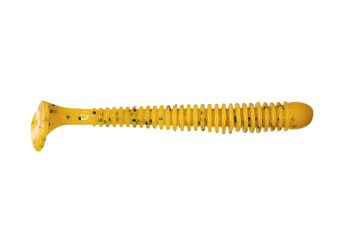 Приманка Crazy Fish Vibro worm 3,4" 12-85-31-6-F   - фото 1