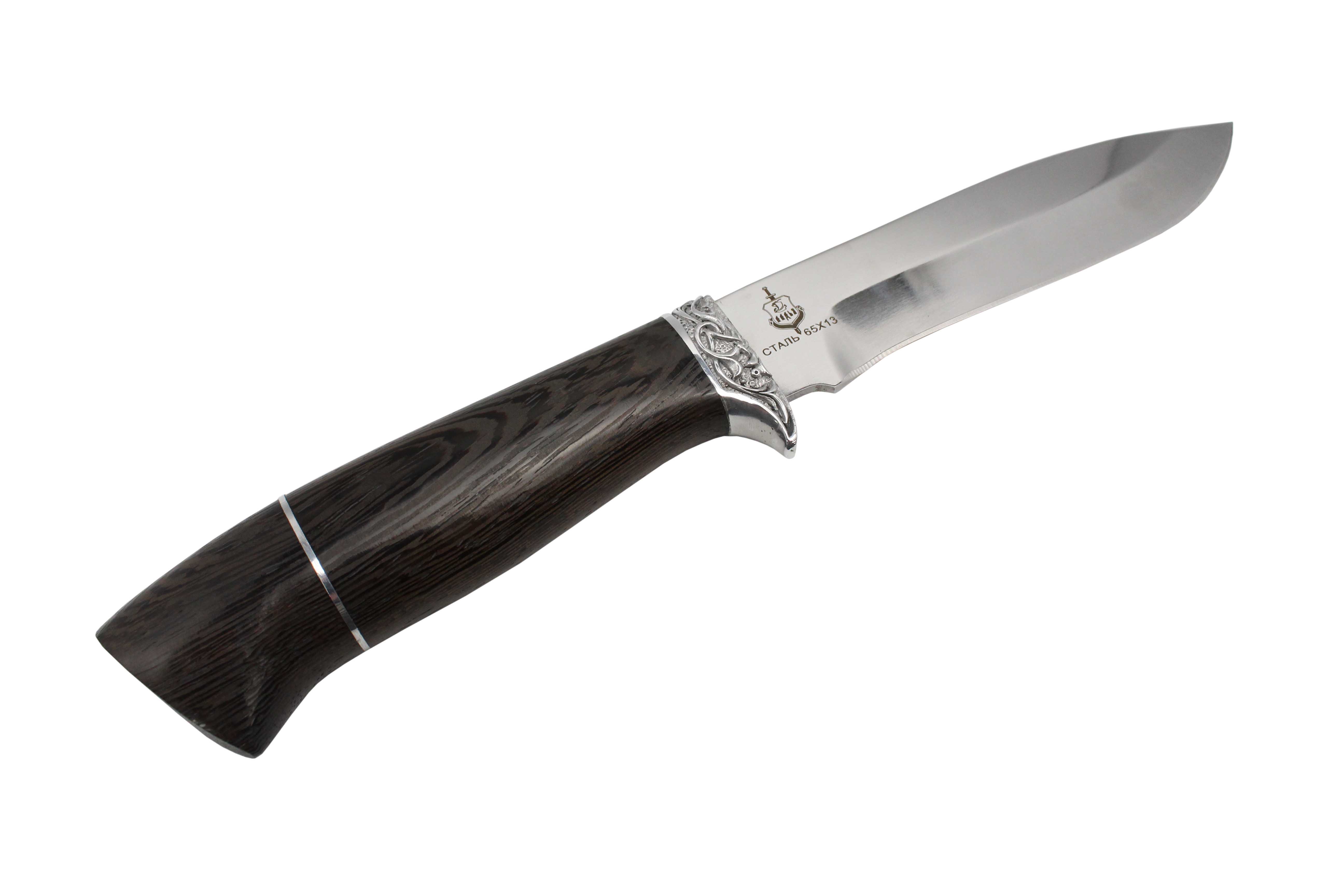 Нож Ладья Рекрут НТ-20 65х13 венге - фото 1