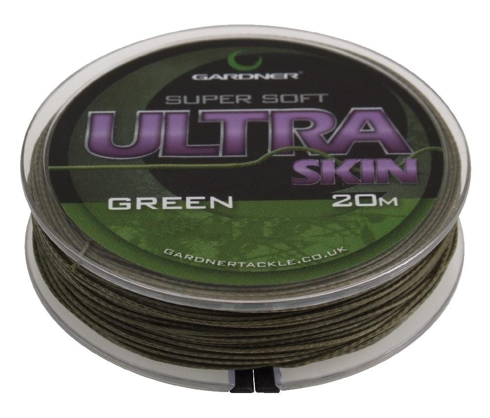 Поводочный материал Gardner Ultra skin green 35lb - фото 1